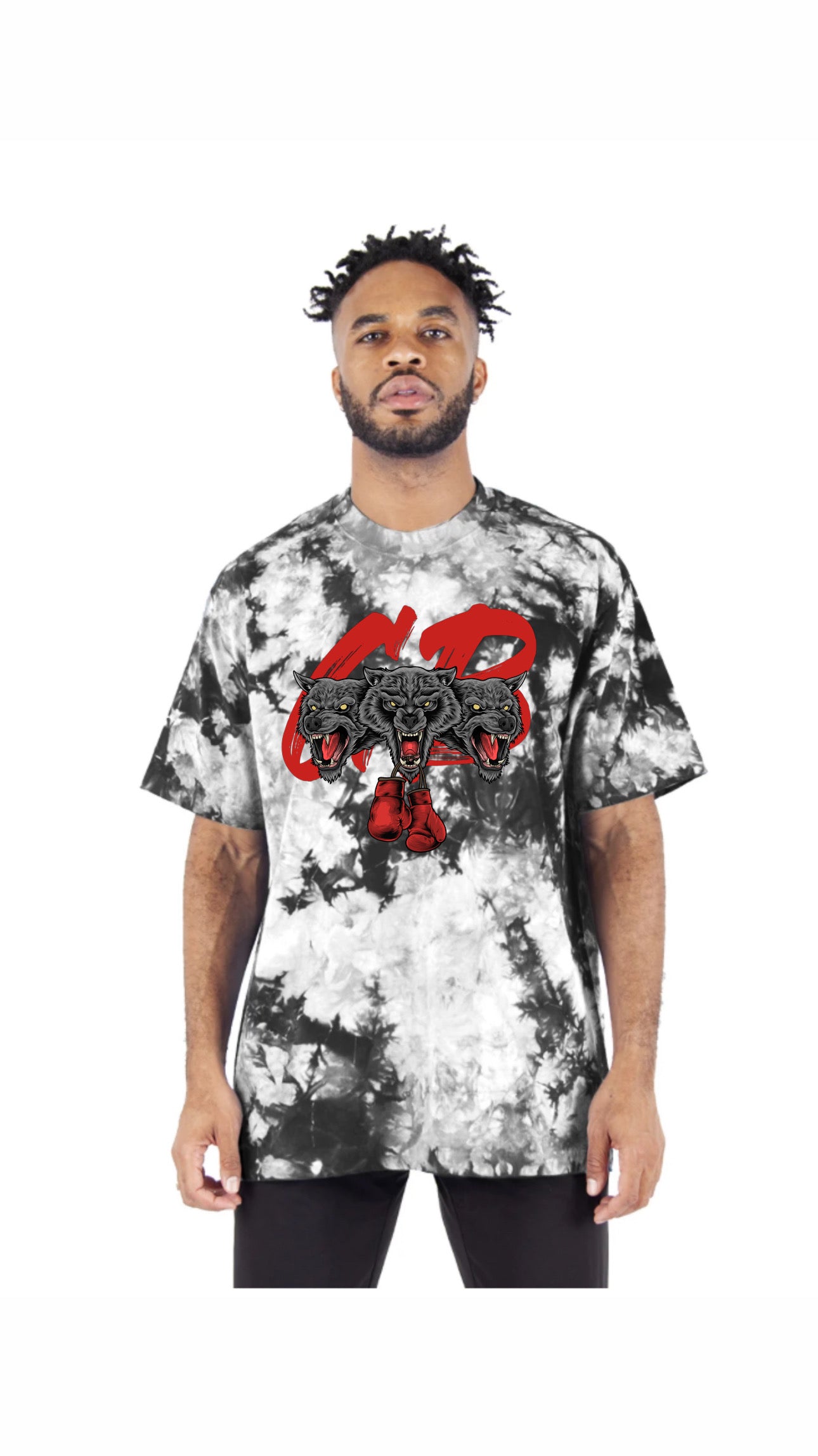 GOMEZ BOXING MAX HEAVYWEIGHT TIE DYE T-SHIRT